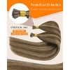 image:imageSunny Hair 24 Inch I Tip Hair Extensions Human Hair Brown Highlight Blonde
