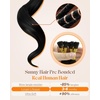 image:imageSunny Hair 24 Inch I Tip Human Hair Extensions Balayage Brown Cold Fusion