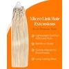 image:imageSunny Hair 24 Inch Micro Link Hair Extensions Human Hair Beaded Strands