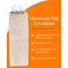 image:imageSunny Hair 24 Inch Micro Loop Hair Extensions Real Human Hair Color 1000