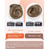 image:imageSunny Hair Clip in Hair Extensions Real Human Hair 22 Inch Caramel Blonde