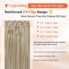 image:imageSunny Hair Clip in Hair Extensions Real Human Hair Blonde Remy Extensions
