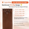 image:imageSunny Hair Clip in Hair Extensions Real Human Hair Mahogany Auburn 22 Inch