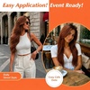 image:imageSunny Hair Clip in Hair Extensions Real Human Hair Mahogany Auburn 22 Inch
