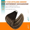 image:imageSunny Hair Ombre Tape in Hair Extensions Human Hair 50g 20Pcs Straight