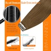 image:imageSunny Hair Tape in Extensions Human Hair Light Brown 60g 40PCS