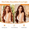 image:imageSunny Hair Tape in Extensions Human Hair Mahogany 14 Inch for Dinner Dates