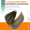 image:imageSunny Hair Tape in Extensions Human Hair Ombre 14 Inch for Celebrations
