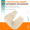 image:imageSunny Hair Tape in Hair Extensions Human Hair Bleach Blonde