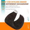 image:imageSunny Hair Tape in Hair Extensions Human Hair Cool Brown 50g 20Pcs