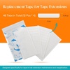 image:imageVe Sunny Tape Double Sided Adhesive Replacement Tape ins American White Tape for Hair Extensions Adhesive Tapes Strong Tapes for Tape in Extensions Reusable Total 12 Pieces 4cm08cm Per Piece48pcs Tape