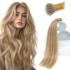 image:imageSunny Hair 18 Inch Nano Bead Hair Extensions Human Hair Light Blonde