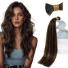 image:imageSunny Hair 24 Inch I Tip Human Hair Extensions Balayage Brown Cold Fusion