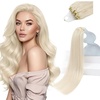 image:imageSunny Hair 24 Inch Micro Loop Hair Extensions Real Human Hair Color 1000
