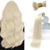 image:imageSunny Hair Nano Bead Hair Extensions Human Hair Blonde 16 Inch