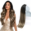 image:imageSunny Hair Ombre Tape in Hair Extensions Human Hair 50g 20Pcs Straight
