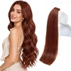 image:imageSunny Hair Tape in Extensions Human Hair Mahogany 14 Inch for Dinner Dates