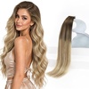 image:imageSunny Hair Tape in Extensions Human Hair Ombre 14 Inch for Celebrations