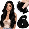 image:imageSunny Hair Tape in Hair Extensions Human Hair Natural Black Natural
