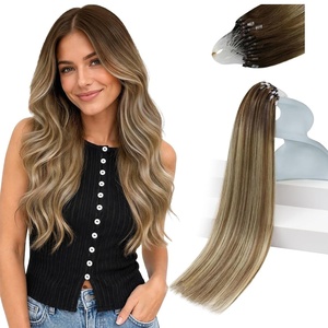 image:imageSunny Hair Micro Link Human Hair Extensions Microbead Soft 18 Inch