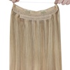 image:imageGood Helper for Styling Wire Hair Extensions and Human Hair Ponytail Blonde Highlights 14inch 160G