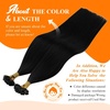 image:imageSunny Hair 18 Inch Ktip Human Hair Extensions Black Invisible U Tip