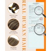 image:imageSunny Hair 20 Inch K Tip Human Hair Extensions Caramel Blonde Highlights