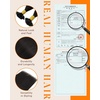 image:imageSunny Hair K Tip Hair Extensions Real Human Hair Darkest Brown