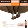 image:imageSunny Hair K Tip Hair Extensions Real Human Hair Keratin Vtip