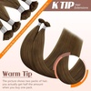 image:imageSunny Hair K Tip Hair Extensions Real Human Hair Keratin Vtip