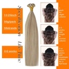 image:imageSunny Hair Mini Flat Tip Hair Extensions Human Hair Blonde Highlight