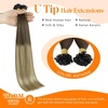 image:imageSunny Hair U Tip Hair Extensions Human Hair Invisible Tips Fusion Hair