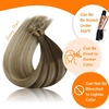 image:imageSunny Hair U Tip Hair Extensions Human Hair Invisible Tips Fusion Hair