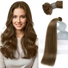 image:imageSunny Hair K Tip Hair Extensions Real Human Hair Keratin Vtip