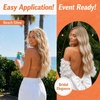 image:imageSunny Hair Clip in Hair Extensions Real Human Hair Blonde Balayage 20 Inch