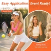 image:imageSunny Hair Clip in Hair Extensions Real Human Hair Blonde Highlight 14inch
