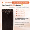 image:imageSunny Hair Clip in Hair Extensions Real Human Hair for Women Dark Brown