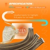 image:imageSunny Hair Tape in Hair Extensions Human Hair Brown Highlight Blonde Silky