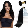 image:imageSunny Hair Ktip Human Hair Extensions Jet Black Keratin Tip 18 Inch