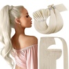 image:imageand Ve Sunny Itip Hair Extensions and Human Hair Ponytail Blonde 18inch 130G