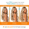 image:imageSunny Hair Clip in Hair Extensions Real Human Hair Blonde 215g 26 Inch