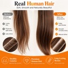 image:imageSunny Hair Long Weft Tape in Hair Extensions Human Hair Jet Black 24InchIJTP1 Jet Black