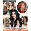 image:imageSunny Hair Sew in Hair Extensions Real Human Hair 135g Blonde Weft Hair Extensions Human Hair Platinum Blonde Human Hair Sew in Extensions For Women Real Hair Long Straight 22inch
