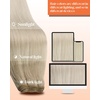 image:imageSunny Hair Sew in Hair Extensions Real Human Hair 135g Blonde Weft Hair Extensions Human Hair Platinum Blonde Human Hair Sew in Extensions For Women Real Hair Long Straight 22inch